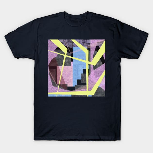 architectural landscape collage wall art T-Shirt by jorge_lebeau